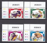 Jersey 1995 - CRACIUN - MNH, Nestampilat