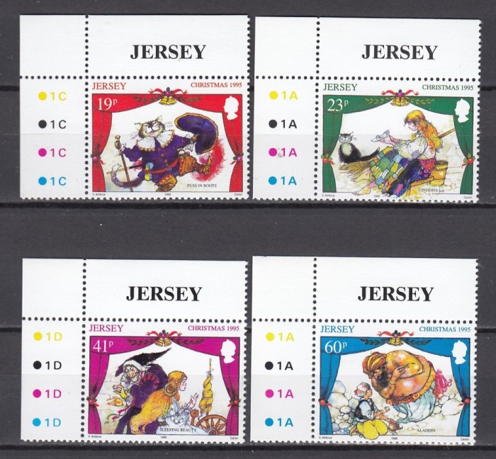 Jersey 1995 - CRACIUN - MNH