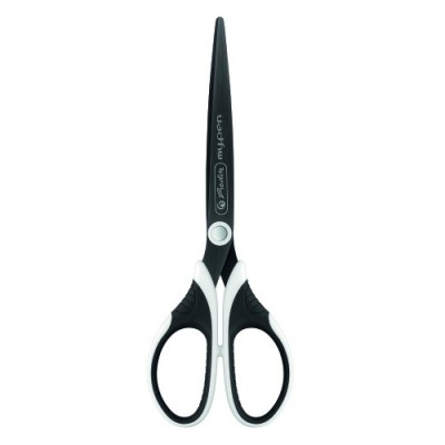 FOARFECA MY.PEN STANGACI VARF ASCUTIT 18 CM ALB/NEGRU BLISTER foto