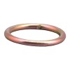 Inel metalic, galben, grosime 2.5 mm, diametru 27 mm, 100 buc / set