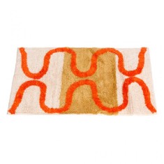 Covoras Karlington Shape, 50x80 cm, Portocaliu
