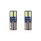 Set becuri auto cu led canbus compatibil t10e w5w 8 smd alb 12/24v, destinat competitiilor auto sau off-road