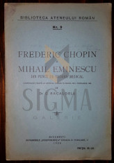 DR. C. BACALOGLU - FREDERIC CHOPIN SI MIHAIL EMINESCU foto