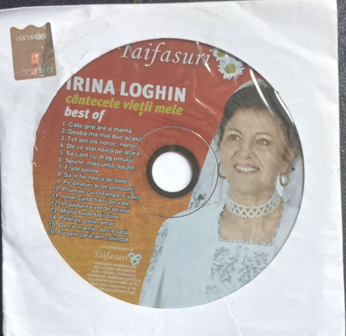 CD Irina Loghin Cantecele vietii mele Revista Taifasuri