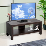 HOMCOM comoda TV, MDF, 90x35x37cm maro