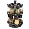Set FOXMAG24 de 13 Recipiente pentru Condimente, Rotativ, Elegant si Atractiv, Usor de Folosit, Marimea 385g Ergonomic, Negru