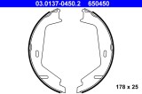 ATE 03.0137-0450.2 Set saboti frana, frana de mana