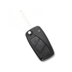 Carcasa cheie tip briceag, 3 butoane pentru Fiat negru