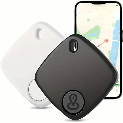 Mini GPS Tracker, localizare in timp real, autonomie 365 zile, compatibil Android, rezistent la apa, pentru masini, copii, animale, bagaje, negru foto