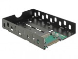 Convertor U.2 SFF-8639 la U.2 SFF-8639 cu frame 3.5&quot;, Delock 63956