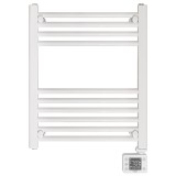 Calorifer electric pentru baie Adler 400 W, panou de control tactil LED, temporizator