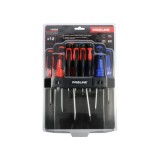 Set universal șurubelnițe PROLINE Phillips și slot magnetic SOFT-TOUCH 10686
