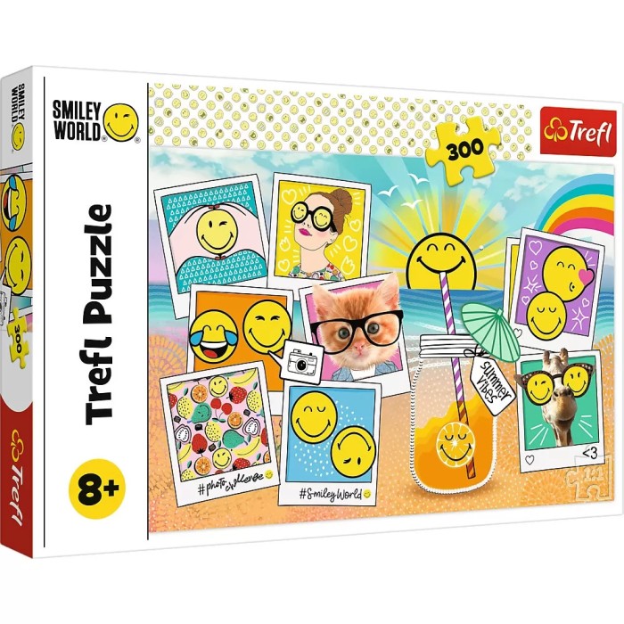 Puzzle Trefl 300 Zambete Din Vacanta