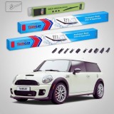 Cumpara ieftin Ștergătoare Mini Cooper Clubman R55 Facelift 2012-2014 | Set Față și Spate Flat &ndash; TeamCar&reg;