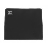 Cumpara ieftin Mousepad Gaming Serioux Eniro, 400 x 300 x 4 mm, Baza cauciucata, Margini cusute, Suprafata textil, Small, Negru