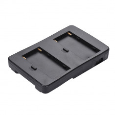 Adaptor F2-BP de la NP-F la V-mount cu 2 sloturi pentru NP-F550 NP-F750 NP-F970