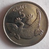 Kiribati - moneda de colectie exotica - 5 cents 1979 AUNC - greu de gasit, superba !