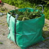 Nature Sac de deșeuri pentru grădină, verde, 325 L, pătrat, 6072401