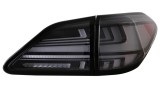 Set lampi spate, stopuri Lexus Rx 04.2009-04.2012, Rx 04.2012-12.2015, spate, stanga+dreapta, indicator dinamic; cu animatii; LED; fumuriu; Tuning;