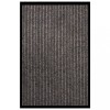 VidaXL Covoraș de ușă, bej, 80x120 cm, cu dungi 331603