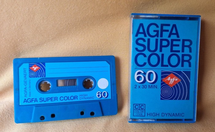 AGFA, caseta audio