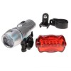 Far + Stop Bicicleta 5 LED Bright MXR50002.12, Lumina puternica, Siguranta Sporeasca