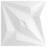 Cumpara ieftin Panouri de perete 12 buc. alb 50x50 cm XPS 3 m&sup2; stea