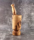 Mojar cu pistil Podgor din lemn de măslin
