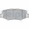 DELPHI LP2172 set placute frana,frana disc