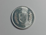 Moneda argint 5 franci 1969 Elvetia #18016