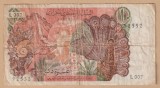 (2) BANCNOTA ALGERIA - 10 DINARS1970 (1 NOIEMBRIE 1970)