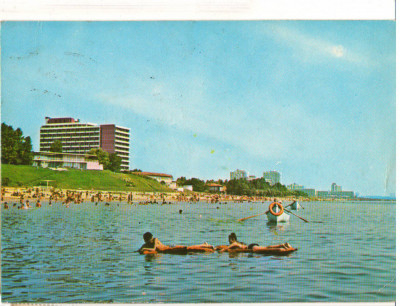 CPIB 16297 CARTE POSTALA - MANGALIA. HOTEL &amp;quot;MANGALIA&amp;quot; foto