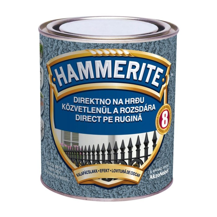 Email Hammerite cu aspect de lovitura de ciocan pentru suprafete metalice int. si ext.