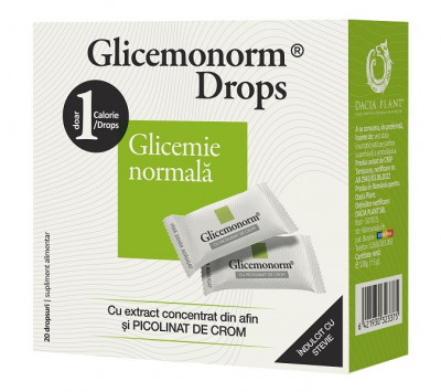 Glicemonorm drops 100gr dacia plant foto