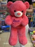 Urs corai inima Love 65cm