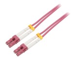 Patch Cord Fibra Optică OM4 LC/UPC 3m 50/125um Goobay 95936