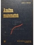 Marcel N. Rosculet - Analiza matematica, vol. 1 (Editia: 1964)