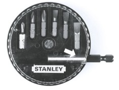 Stanley 1-68-735 Set 7 biti, PZ, drepti, adaptor magnetic foto