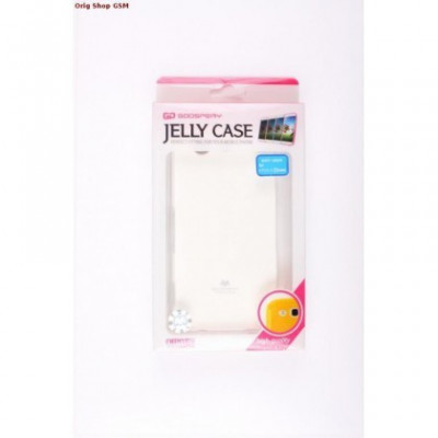 Husa Mercury Jelly Sony Xperia Z3 Compact Alb Blister foto