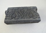 Tipar de lemn sculptat pentru imprimari textile Asia de SE