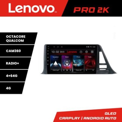 Navigatie Toyota CH-R low Lenovo Kit-CH-R-A 8 core QLED 2K 4+64 360 Android Waze USB Navigatie Internet Youtube Radio CarStore Technology foto