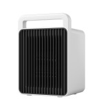 Mini Aeroterma, Mini Radiator Electric, Putere 900 W, Buton cu 2 Trepte de Temperatura, Inchidere Automata, cu Maner de Prindere, 15x10.3x21 cm, Alb/