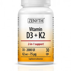 VITAMINA D3+K2 30CPS