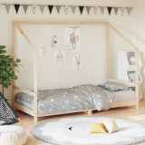VidaXL Cadru de pat pentru copii, 90x190 cm, lemn masiv de pin