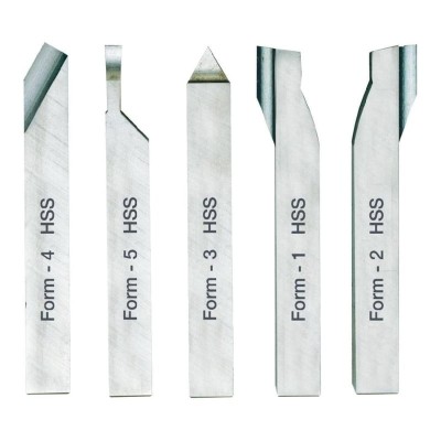 Set cutite pentru strung de metal PD 230 E, PD 250 E Micromot Proxxon 24530, 5 piese foto