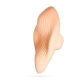 Stimulator Wearable Crushious Atlantis, Remote Control, 9 Moduri Vibratii, Silicon, USB, Nude, 8.5 cm
