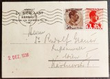 ROMANIA 1936 - Carte Postala Antet ADVOCAT DR. SIEG. LAST CERNAUTI - circulata la Viena (Austria), catre DR. RUDOLF GRAUER