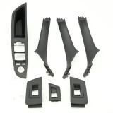 Cumpara ieftin Set manere MOTOR10 interior fata/spate BMW seria 5 F10/F11 2009-2017 51417225873, Negru