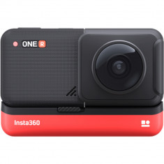 Camera Video One R 360 Edition, HDR, Waterproof, Control Vocal, 360 Live-Streaming, FreeCapture Live, Negru foto