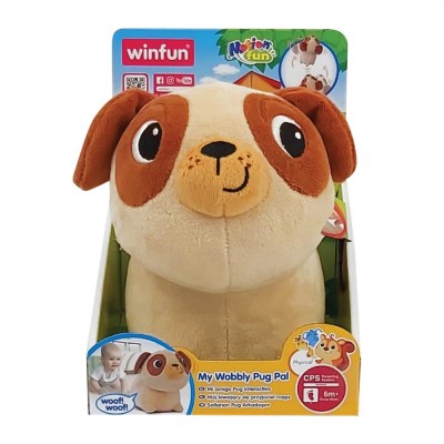 Winfun Jucarie Interactiva Catelus Pug foto